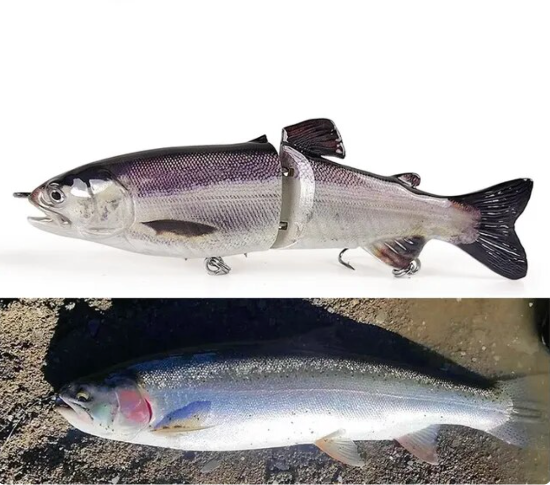 Trout Imitation Glide Bait Fishaddictbrand Trout Imitation Glide Bait Fishaddictbrand
