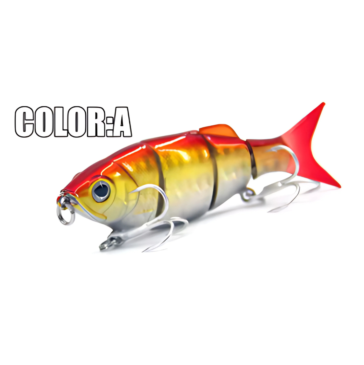 Jointed Super Seeker ベイトフィッシュ Beitofisshu Shad Swimbait Sinking