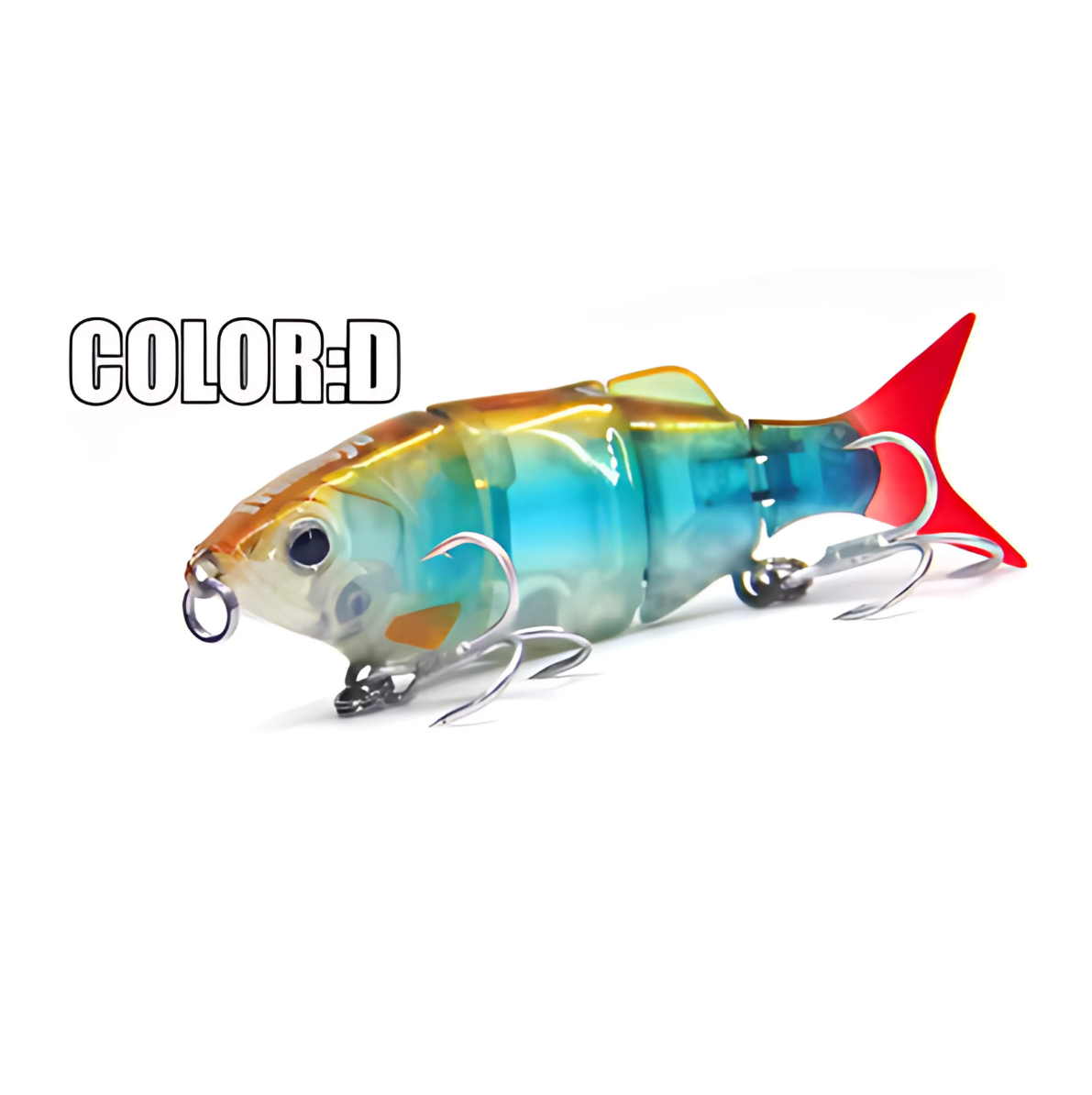 Jointed Super Seeker ベイトフィッシュ Beitofisshu Shad Swimbait Sinking