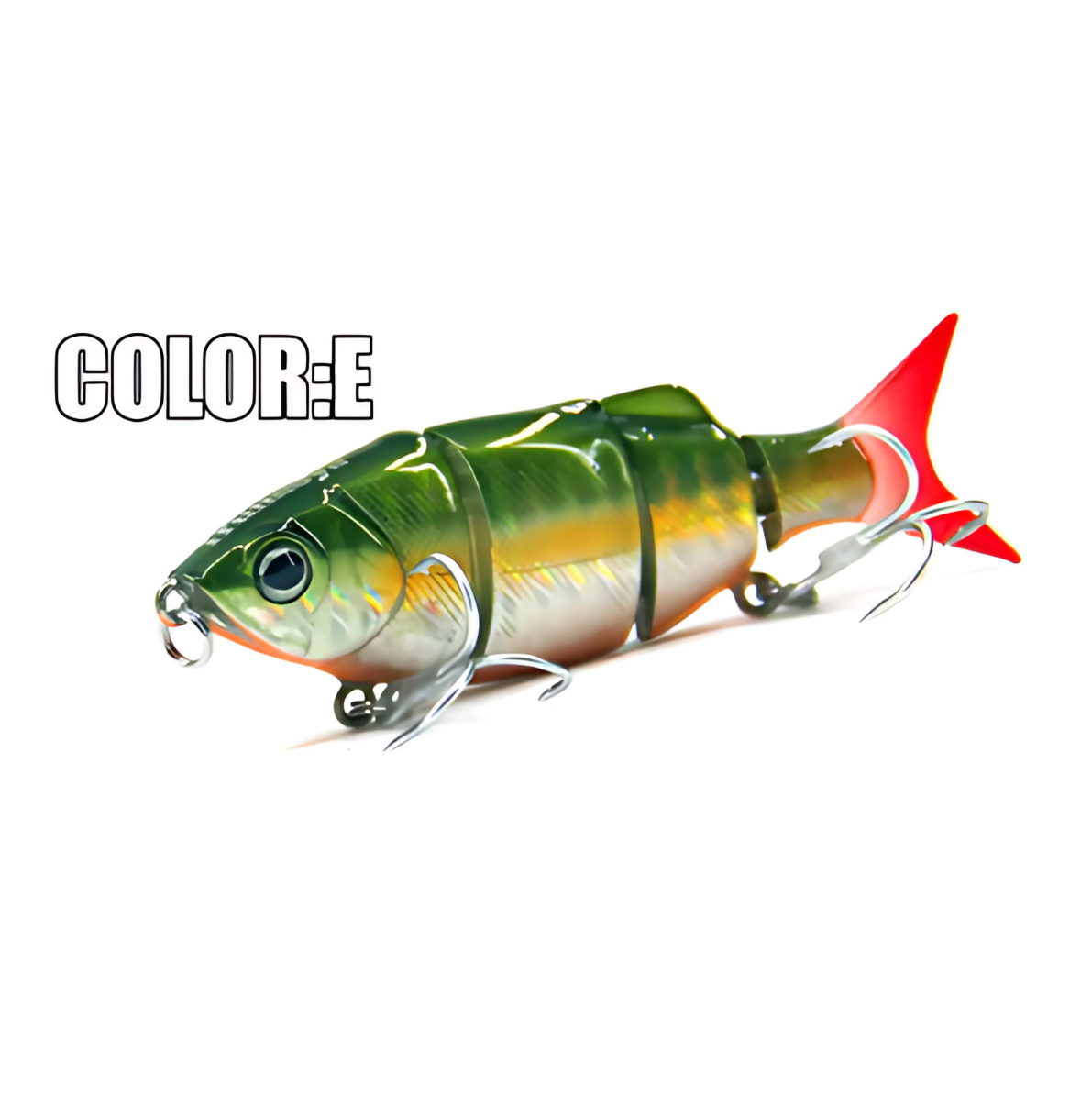 Jointed Super Seeker ベイトフィッシュ Beitofisshu Shad Swimbait Sinking